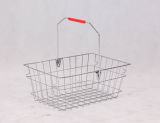 Steel Wire Mesh Shopping Basket (BS-20S)
