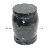 Customize Polished Blue Pearl Granite Cinerary Casket