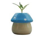 3.5 Inch Mushroom Ceramic Planting Pot (901018) 
