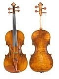 Master Carved Top Antique Handmade Oil Yellow Brown Violin