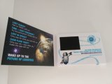 4.3 Inch LCD Video in Print Greeting Card Brochure