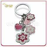 Promotional Soft Enamel Metal Key Chain with Charm