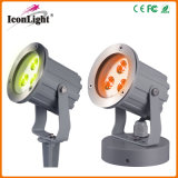 3PCS RGB Warm White LED Garden Light for Landscape Lighting (ICON-E004)