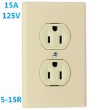 American Duplex Receptacle U03 15A 125V