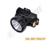 Black Color Factory Price Rechargeable Headlamp LED Torch with Charger (LD-517A-Black)