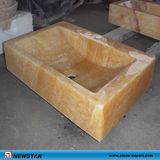 Square Onyx Sink, Stone Kitchen Sink