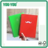 Hot Sale Spiral Bound Notebook with PP Tab Diary Notepad