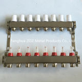 Stainless Steel Manifolds for Radiant Floor Heating with Adjustable Flow Meter