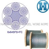 Line Contacted Steel Wire Rope (6X64SFS+FC)