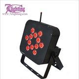 2.4G Wireless DMX 12 RGBWA+UV Battery PAR LED WiFi Control