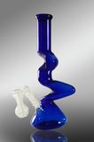 S-Type Glass Smoking Ash Catcher Hookah