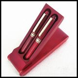 New Elegant Wooden Pen Set /Brich Wooden Ballpoint Pen with Rose Wood Pen Box Business Gift