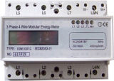 Three Phase Four Wire DIN-Rail Electronic Energy Meter (Ddm100tc-LCD Display)