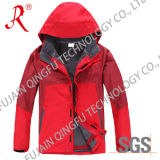 Latest Ski Jacket with Nylon Taslon Fabric (QF-6036)