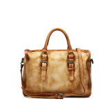 Retro Leather Satchel Versatile Handbags for Travel (MBNO039056)