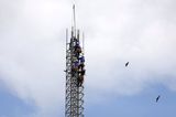 Self Supporting Steel Telecommunication Mobile Tower (ray32)