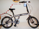 Alloy Folding Bicycle with Plastic Fenders (SH-FD038)