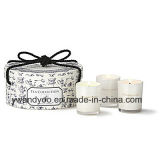 Luxury Scented Soy Gift Candle Set in Glass Jar