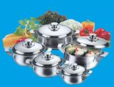 Good Quality Hard Stainless Steel Jp-Ss05A Kitchenware Set