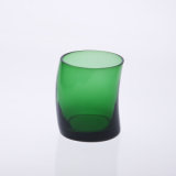 Green Solid Color Water Glass