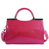 Large Capacity Red Color Latest Designer Ladies' Handbag (AL113)