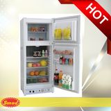 Double Door Freestanding Absorption LPG Gas Powered Refrigerator