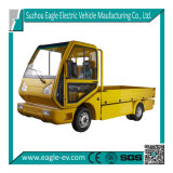 Electric Industrial Vehicle, 1500kgs Loading Capacity, with Cab and Deck, Aluminum Frame + Safety Glass Windshield