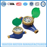 Brass Multiple Type Dry Dial Water Meter (Dn15-25mm)
