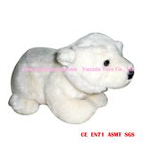 35cm Lying Polar Bear Plush Toys