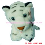 30cm 3D Father and Son Tiger Stuffed Toys