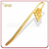High Quality Embossed Gold Plating Metal Book Mark