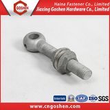 Galvanized B. S. 4278-1 Lifting Collared Eye Bolts M48