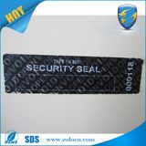 Black Security Void Label