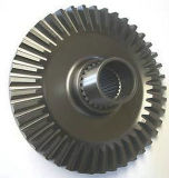 CNC Machining High Precision Differential Ring Crown Gear with Rear Axle
