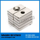 Strong Round Neodymium Magnets with Countersunk Holes