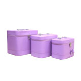 Purple Cosmetic Bag Waterproof PU Wholesale