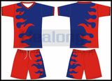 100%Polyester New Fashion Kid Football Uniform