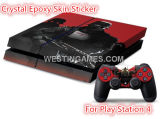 Crystal Epoxy Skin Sticker for PS4
