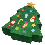 Christmas Corrugated Gift Paper Box (FP900111)