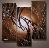 100% Handpainted Colour Canvas Abstract Oil Painting