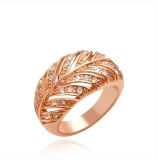Fancy Unique Design Leaves Gold Rings Jewelry