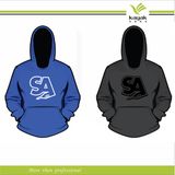 Custom Man 100% Cotton Embroidery Hoodies (KY-H042)