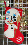 Snowman Christmas Stocking (ST04)