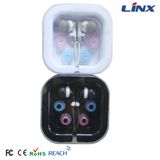 DJ B Logo Studio Earphones with Plastic Cases