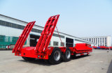 China 2 Axle 40ft 35 Ton Low Bed Semi Trailer Container Cargo