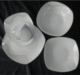 Extra White Dinnerware Set for Tableware Porcelain
