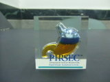 Acrylic Oil Paperweight with Stomach Shape Inside