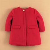 Newest Kids Girls Coats Worsted Design Branded Mom and Bab (14249)