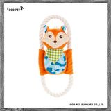 Cotton Rope Toy Fox Plush Dog Toy