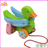 Wooden Play Pull Duck Toy (W05B056)
